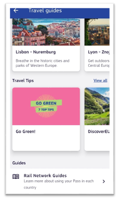 Sezione Guide di viaggio